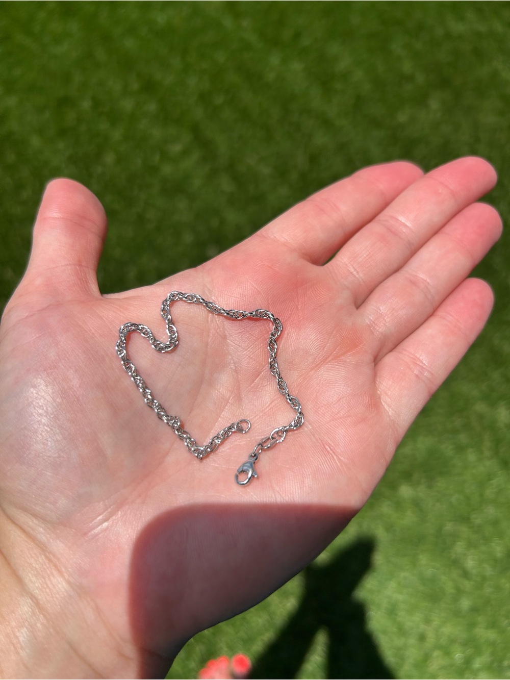 James Avery Retired Sterling Silver Rope Chain Bracelet 7 inches - Picture 4 of 4